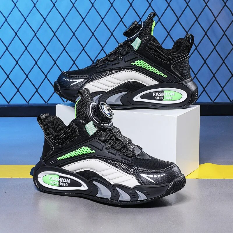 Nauja, 2023 m. Vaikiški batai mergaitėms berniukams madingi sportbačiai Patogūs vaikiški sportiniai batai kvėpuojantys laisvalaikio odiniai lauko batai