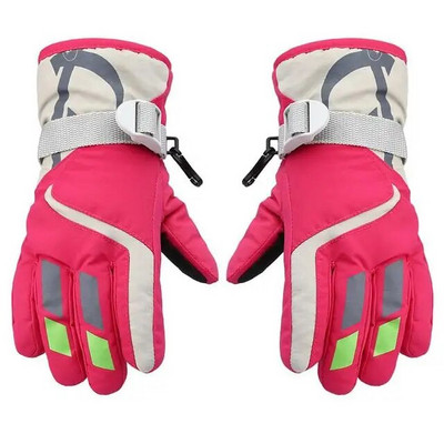 Laste lumekindad poistele Tüdrukutele Talvised veekindlad isoleeritud lapsed Suusakindad Paksendavad soojad tuulekindlad väliskindad 1 paar