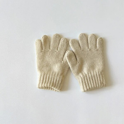 3-7 ΕΤΩΝ Χειμώνας Παιδιά Κορίτσια Μαλακά, Παχύ Δάχτυλα Ζεστά Γάντια Βρεφικά Υπαίθρια Ζεστά Αγόρια Ακρυλικά Γάντια για Παιδιά