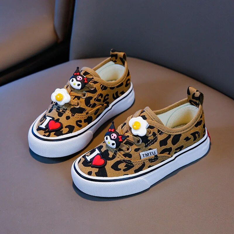 Kruleepo Baby Kids 3D gyvūnų laisvalaikio drobiniai batai vaikams berniukams mergaitėms gatvės mados guminiai neslystantys sportiniai bėgimo sportbačiai