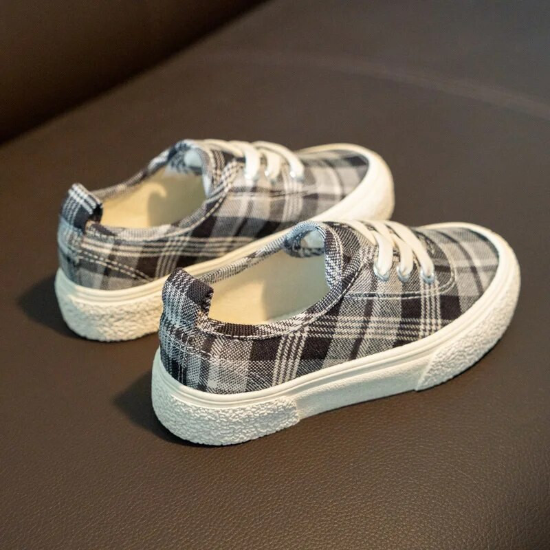 Kruleepo Παιδιά Αγόρια Κορίτσια μωρά Παπούτσια από καμβά για παιδιά με μοτίβο Casual παπούτσια Αθλητικά αθλητικά αθλητικά παπούτσια εξωτερικού χώρου Αντιολισθητικά στο κάτω μέρος από καουτσούκ