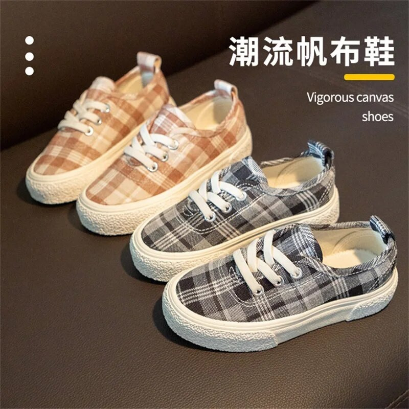 Kruleepo Παιδιά Αγόρια Κορίτσια μωρά Παπούτσια από καμβά για παιδιά με μοτίβο Casual παπούτσια Αθλητικά αθλητικά αθλητικά παπούτσια εξωτερικού χώρου Αντιολισθητικά στο κάτω μέρος από καουτσούκ