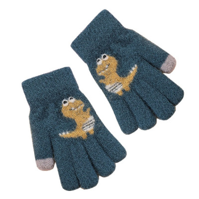 Naujas kūdikių minkštas kabrioletas atverčiamas vilnos spalvos blokinės pirštinės vaikams kūdikiams berniukams mergaitėms, žiemai, šiltai megztam pirštui be pirštų