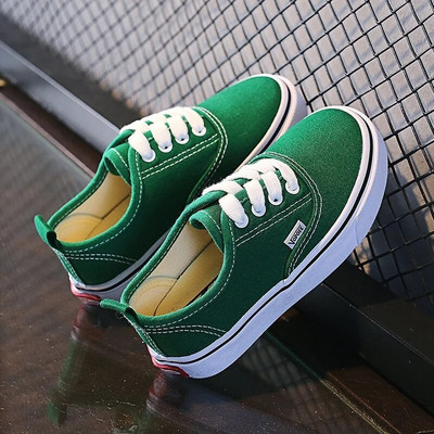 Kruleepo Παιδικά Παιδικά Μονόχρωμα Λεοπάρ Παπούτσια από καμβά Βρεφικά κορίτσια Αγόρια Μόδα του δρόμου Casual παπούτσια Αθλητικά αθλητικά παπούτσια εξωτερικού χώρου