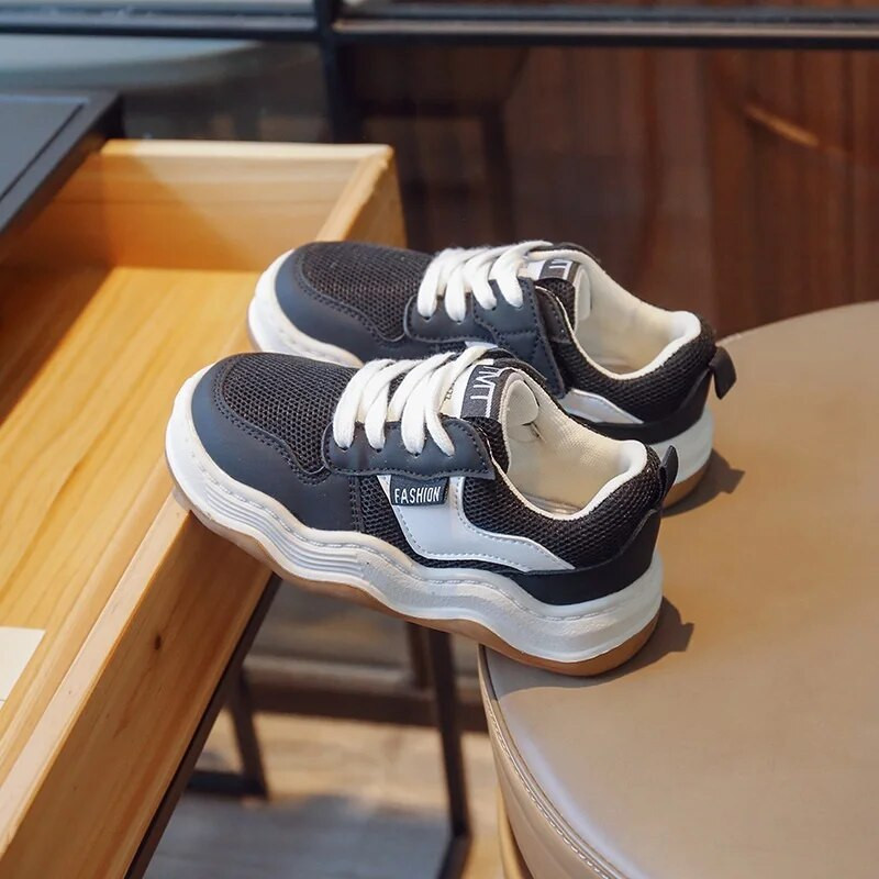 Kruleepo Παιδιά Αγόρια Κορίτσια Αναπνεύσιμα Casual Παπούτσια Βρεφικά Παιδικά PU Αθλητικά Αθλητικά Παπούτσια Υπαίθρια Αντιολισθητικά Τρέξιμο Schuhe Tennis Mules