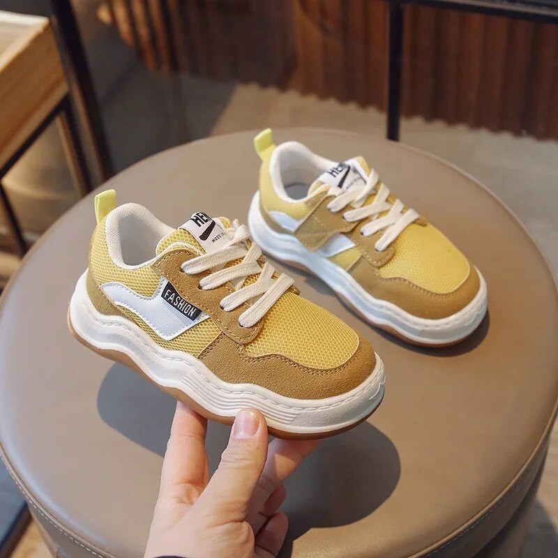 Kruleepo Παιδιά Αγόρια Κορίτσια Αναπνεύσιμα Casual Παπούτσια Βρεφικά Παιδικά PU Αθλητικά Αθλητικά Παπούτσια Υπαίθρια Αντιολισθητικά Τρέξιμο Schuhe Tennis Mules