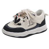 Kruleepo Tüdrukute Moodsad tossud Lapsed Beebid Lapsed Sport Vabaajajalatsid PU-nahast õhkvõrk hingav kooliharjutus Schuhe