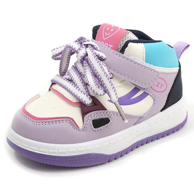 Kruleepo Baby Girls Boys High Top Sportiniai Sneakers Bėgimo Batai Vaikai Vaikams Lauko Neslystantis Minkštas Laisvalaikis Batai Schuhe
