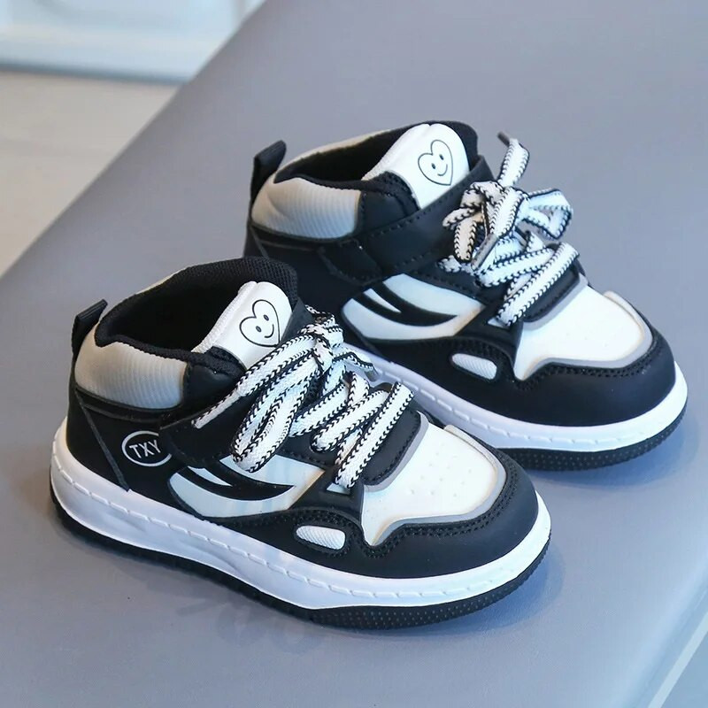 Kruleepo Baby Girls Boys High Top Sportiniai Sneakers Bėgimo Batai Vaikai Vaikams Lauko Neslystantis Minkštas Laisvalaikis Batai Schuhe