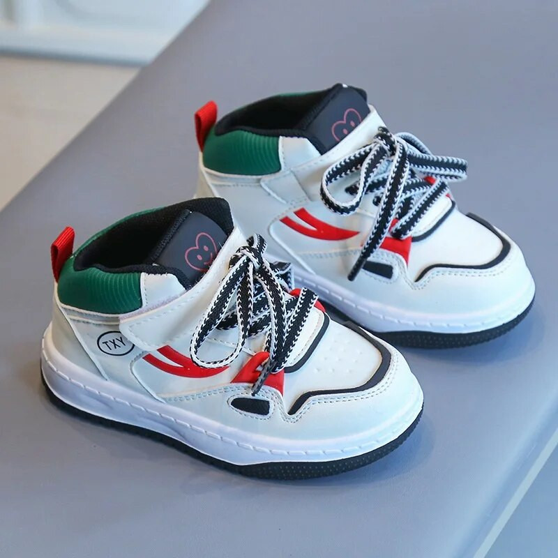 Kruleepo Baby Girls Boys High Top Sportiniai Sneakers Bėgimo Batai Vaikai Vaikams Lauko Neslystantis Minkštas Laisvalaikis Batai Schuhe
