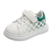 Kruleepo Fashion Check vabaajajalatsid lastele Tüdrukutele Beebidele Lastele Poistele PU nahast võrk kummist Libisemisvastased jooksutossud