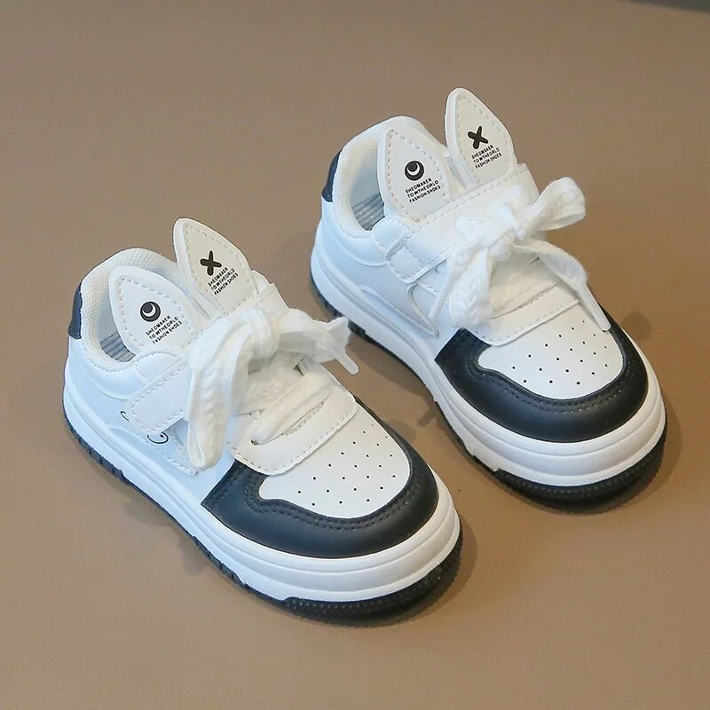 Kruleepo Κορίτσια Αγόρια Αυτιά κουνελιού Αθλητικά Αθλητικά Παπούτσια για τρέξιμο Παιδικά Παπούτσια για τρέξιμο Παιδικά Παιδικά PU Δερμάτινα casual παπούτσια Εξωτερικά αντιολισθητικά Schuhe