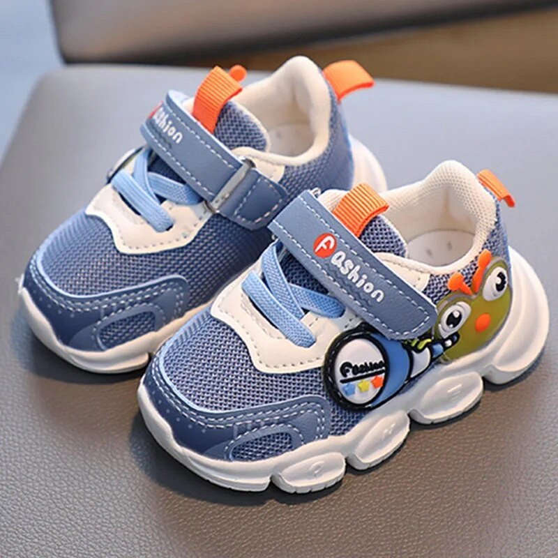 Kruleepo 2023 Dojenčad, bebe, žaba, ležerne cipele za klizanje, novorođenčad, mala djeca, dječaci, sportske tenisice za majke, djecu, zračne mrežaste cipele