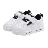 Kruleepo Fashion Μικτή Χρώμα Casual Παπούτσια για Παιδιά Βρεφικά Παιδιά Όλες τις Εποχές Αγόρια Κορίτσια PU Δερμάτινη σόλα από καουτσούκ για τρέξιμο