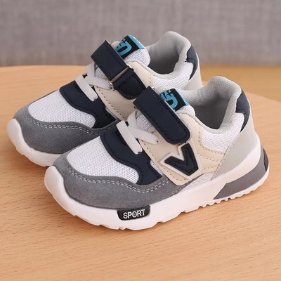 Kruleepo Kūdikių Sportiniai Sportbačiai Vaikai Dideli Vaikai Mergaitės Berniukai Laisvalaikiai Batai Lauko Sportas Oro tinklelis Kvėpuojantis bėgimas Schuhe