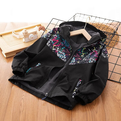 Παλτό για αγόρια Ανοιξιάτικο Χειμώνα Fleece Μπουφάν Αγόρια Αντιανεμικό Αδιάβροχο Παιδικό Μακρυμάνικο Ρούχα με Κουκούλα Polar Windbreaker Εξωτερικά ενδύματα