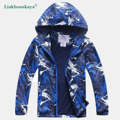 Παλτό για αγόρια Ανοιξιάτικο Χειμώνα Fleece Μπουφάν Αγόρια Αντιανεμικό Αδιάβροχο Παιδικό Μακρυμάνικο Ρούχα με Κουκούλα Polar Windbreaker Εξωτερικά ενδύματα