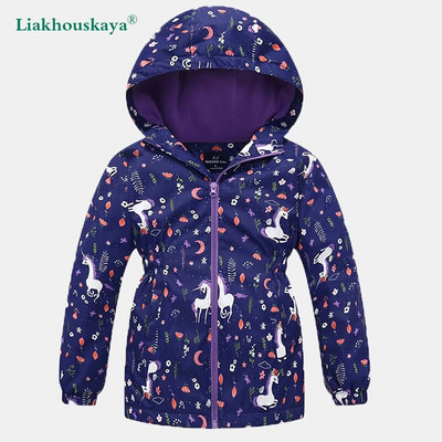 Παλτό για αγόρια Ανοιξιάτικο Χειμώνα Fleece Μπουφάν Αγόρια Αντιανεμικό Αδιάβροχο Παιδικό Μακρυμάνικο Ρούχα με Κουκούλα Polar Windbreaker Εξωτερικά ενδύματα