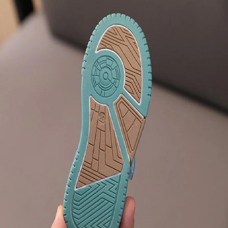 Vaikiški sportiniai batai berniukai mergaičių „Forrest Gump“ batai 2023 m. rudens mada Vaikiški laisvalaikio sportiniai batai, mėlyni žalia 21–30 m.