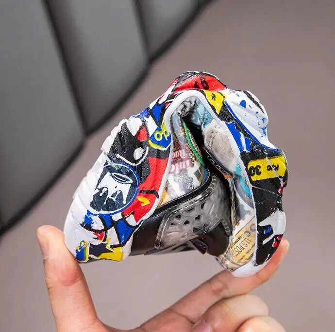 Nove dječje tenisice Dječje cipele Crtići Sportske cipele za dječake Djevojčice Proljeće Jesen Kožne vodootporne cipele za slobodno vrijeme