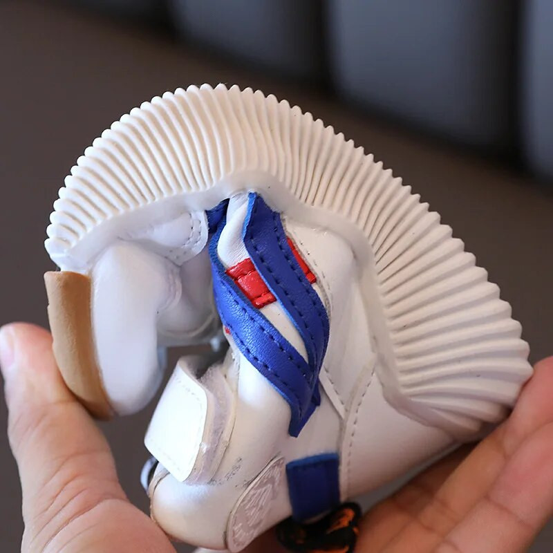 Vaikiški sportbačiai Sportiniai bėgimo laisvalaikio kvėpuojantys batai pavasario rudeniniai berniukai Minkšti neslystantys vaikiški sportiniai bateliai krepšinio bateliai