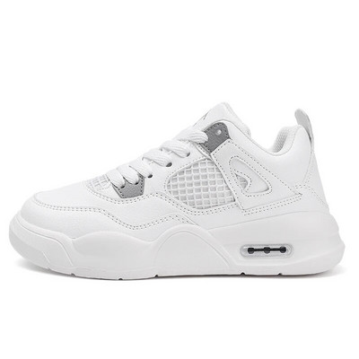 Pantofi pentru copii Pantofi băieți Pantofi alb de modă patinatori plati Copii Sport Tenis 6 până la 12 ani Pantofi casual din piele pentru băiat