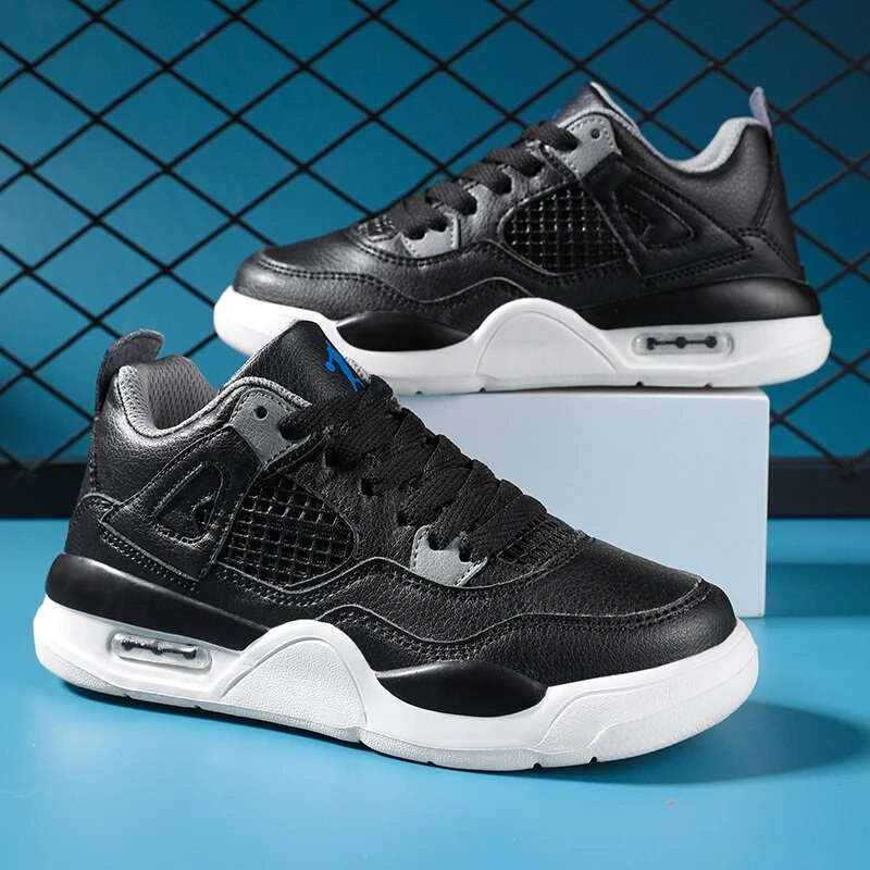 Vaikiški sportiniai bateliai berniukams Balta madingi plokščiapadžiai čiuožimo batai vaikams sportiniai tenisas nuo 6 iki 12 metų odiniai laisvalaikio sportbačiai berniukams