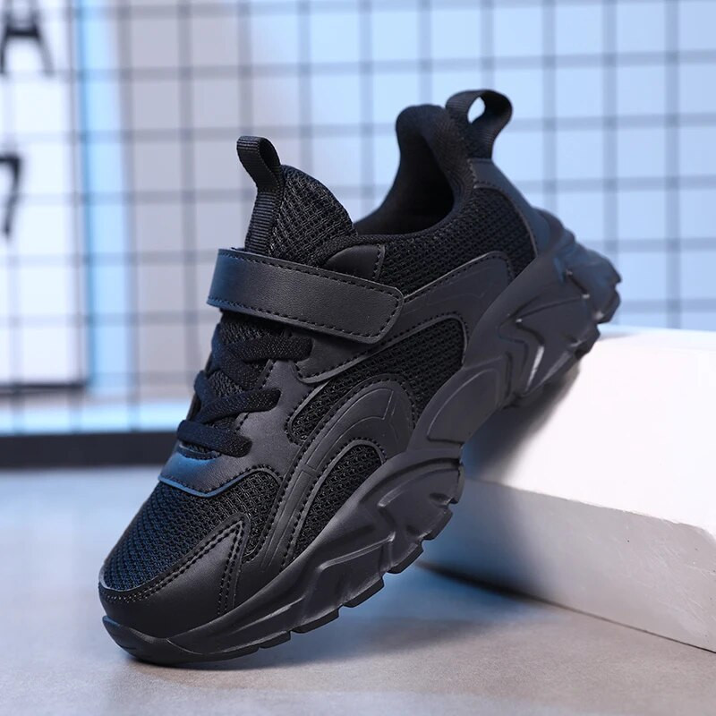 Λευκά παιδικά παπούτσια Αθλητικά παπούτσια για αγόρι μόδα 2023 Νέο αναπνεύσιμο παιδικό τένις 6 έως 12 ετών Άνετα αθλητικά παπούτσια για τρέξιμο για αγόρι