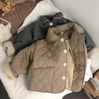 Boys Παιδικό παλτό παλτό Βαμβακερό 2023 Luxury Warm Plus Thicken Winter Plus Size Παιδικά Ρούχα