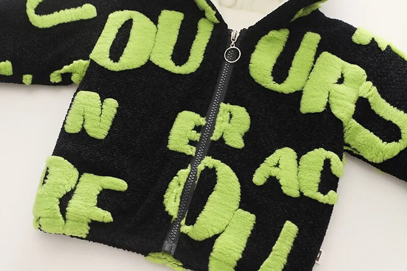 Χειμώνας 2023 Baby Boys Coats Warm Jackets Παχύ βελούδινο παιδικό πανωφόρι με κουκούλα Κοριτσίστικα φθινοπωρινό μπουφάν Παιδικό παλτό χοντρά ρούχα