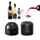 Πώμα κρασιού σιλικόνης σφραγισμένο πώμα μπουκαλιών σαμπάνιας με ηλεκτρική σκούπα Retain Freshness Εργαλεία βύσματος κρασιού για μπουκάλια σόδας σαμπάνιας κρασιού