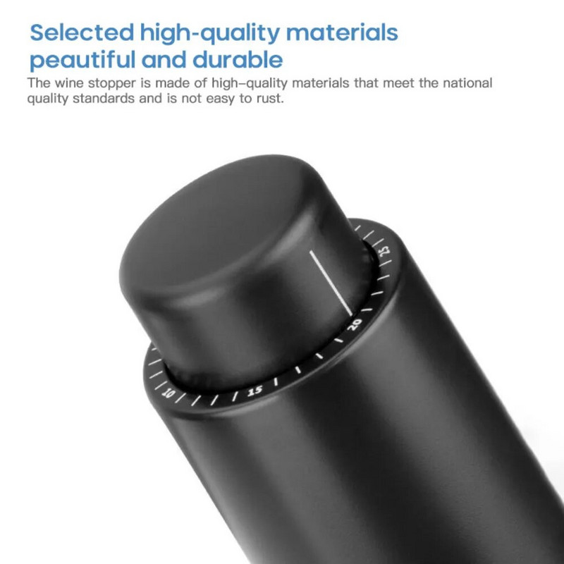 Veinipudeli kork Vaakumveinikorgid Korduvkasutatavad veinikonservid Veinikorgid säilitavad värskuse Veinikork pudeli korgivarras Tööriistad