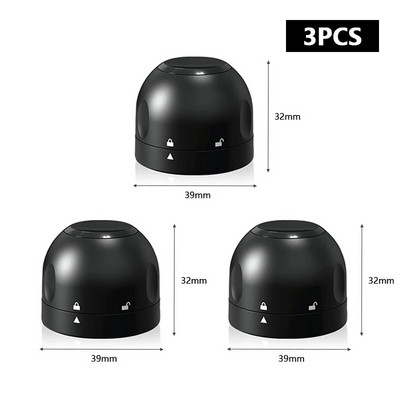 1/3 tk vaakum-punase veini pudeli korgi kork Korduvkasutatavad veinikorgid šampanjapudeli tihendi korgi korgiga veinikork värske hoidja jaoks