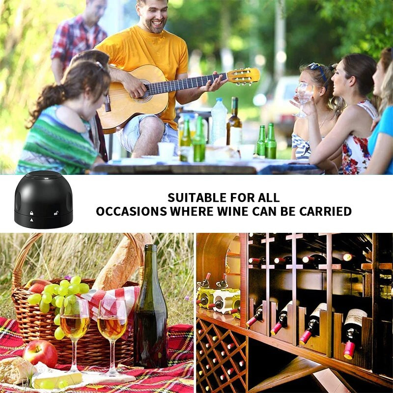 1/3 tk vaakum-punase veini pudeli korgi kork Korduvkasutatavad veinikorgid šampanjapudeli tihendi korgi korgiga veinikork värske hoidja jaoks