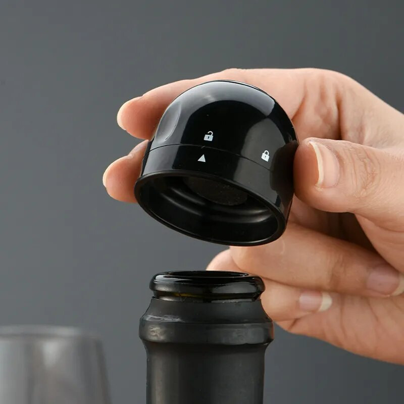 1/3 tk vaakum-punase veini pudeli korgi kork Korduvkasutatavad veinikorgid šampanjapudeli tihendi korgi korgiga veinikork värske hoidja jaoks