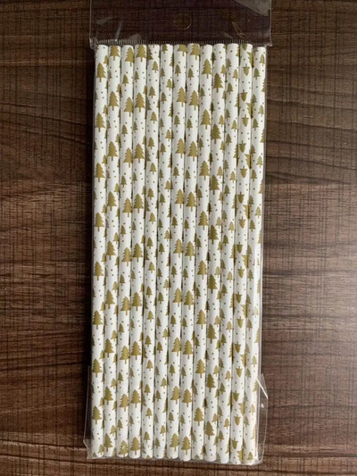 25 τμχ/Σετ Χριστουγεννιάτικα χάρτινα καλαμάκια Χιονονιφάδα χριστουγεννιάτικα στολίδια για χριστουγεννιάτικα χριστουγεννιάτικα χάρτινα καλαμάκια για το σπίτι