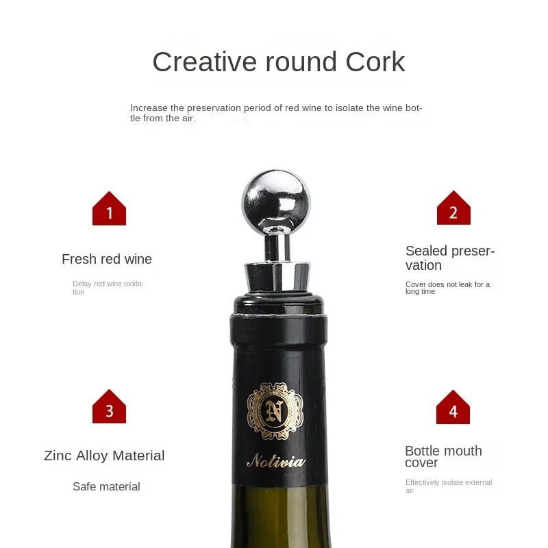 1 tk silikoonpudeli korgiga veinihoidik, keeratava korgiga pistik korduvkasutatav vaakumkinnitusega pudelikork šampanjakork veinikingitused baaritööriistad