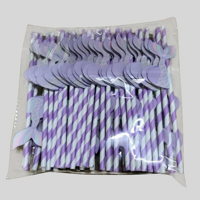 50 τμχ Κυψελοειδή χαρτί καλαμάκι Χριστουγεννιάτικο δέντρο Flamingo Drinking Straws Κοκτέιλ για πάρτι μιας χρήσης Juice Straws Party Επιτραπέζια σκεύη