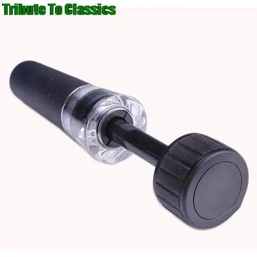 1 tk must vaakumpump korduvkasutatav pudelikork korgi tihendaja õhukindel veiniõlu soodakork 8,5 cm