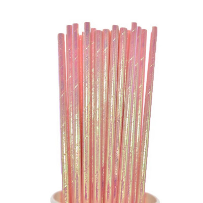 Biologicky odbúrateľné papierové slamky s pruhmi, ružové, modré, žlté, pruhované, slamky na pitie, svadobné, narodeninové, párty, dekorácie, detská sprcha, deti