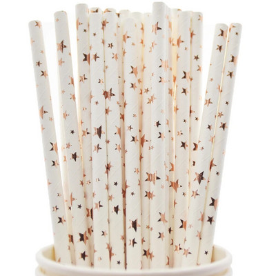 Biologicky odbúrateľné papierové slamky s pruhmi, ružové, modré, žlté, pruhované, slamky na pitie, svadobné, narodeninové, párty, dekorácie, detská sprcha, deti