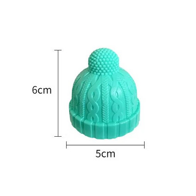 Kalėdinės kepurės formos silikono vyno butelio kamštelis alaus šampano butelio kamštelis sandarus kamštis namų dekoratyvinės juostos įrankiai