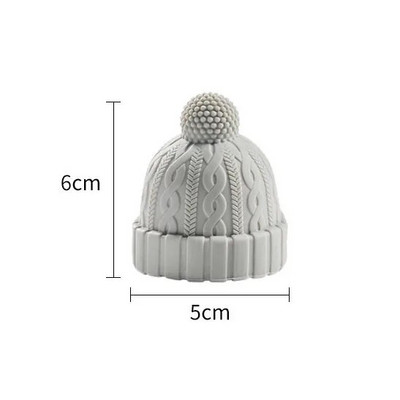 Kalėdinės kepurės formos silikono vyno butelio kamštelis alaus šampano butelio kamštelis sandarus kamštis namų dekoratyvinės juostos įrankiai