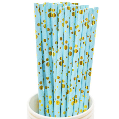 Μαύρο ροζ χρυσό αλουμινόχαρτο ρίγες μασίφ αστέρια κουκκίδα μεταλλικό χαρτί για πόσιμο καλαμάκια μιας χρήσης Στολισμός γάμου Προμήθειες για πάρτι γενεθλίων