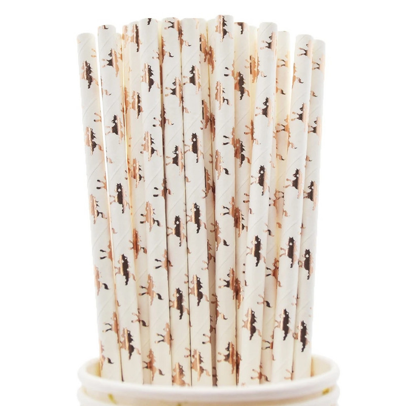 Μαύρο ροζ χρυσό αλουμινόχαρτο ρίγες μασίφ αστέρια κουκκίδα μεταλλικό χαρτί για πόσιμο καλαμάκια μιας χρήσης Στολισμός γάμου Προμήθειες για πάρτι γενεθλίων