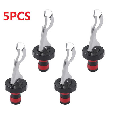 Πώμα κρασιού Πώμα φιάλης κρασιού Fresh Wine Keeper υψηλής ποιότητας από ανοξείδωτο ατσάλι σιλικόνης Καπάκι μπουκαλιού κρασιού σαμπάνιας