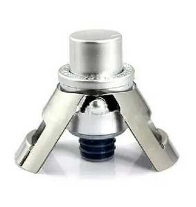 Nerūdijančio plieno šampano kamštelis, kamštiena putojančio vyno butelio kamščio sandariklis, pripučiamo dangtelio butelių atidarytuvo priedai