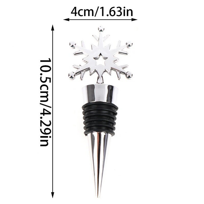 Nerūdijančio plieno butelių kamščiai, skirti raudonojo vyno šampanui, alaus taupymo priemonė sniegui