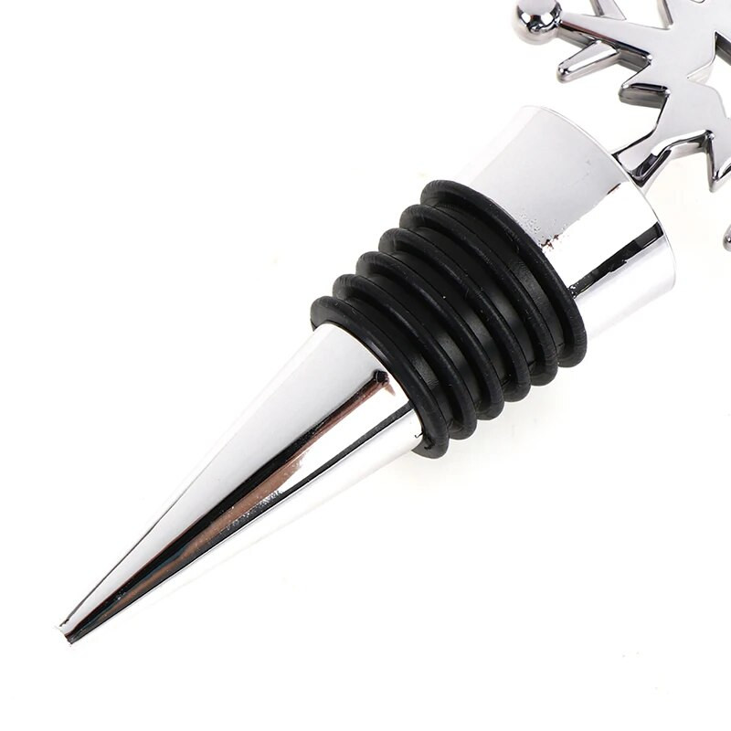 Nerūdijančio plieno butelių kamščiai, skirti raudonojo vyno šampanui, alaus taupymo priemonė sniegui