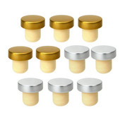 5 τεμ. Λαστιχένιο πώμα στεγανοποίησης κρασιού Υγιές κάλυμμα καπακιού μπουκαλιού σε σχήμα Τ Beer Soda Cork Bar Εργαλεία Προμήθειες κουζίνας